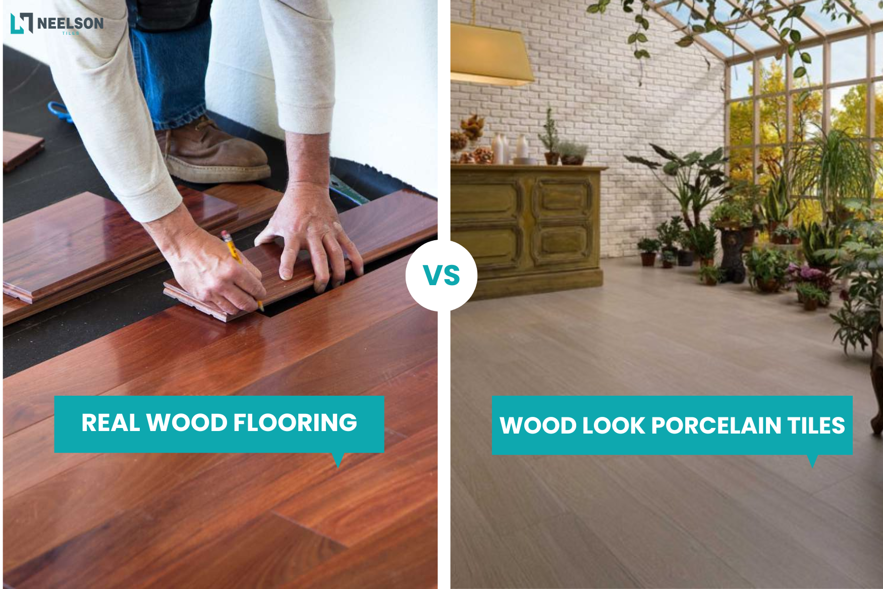Wood Look Porcelain Tiles vs. Real Wood Flooring: Making the Right Choice for Your Space